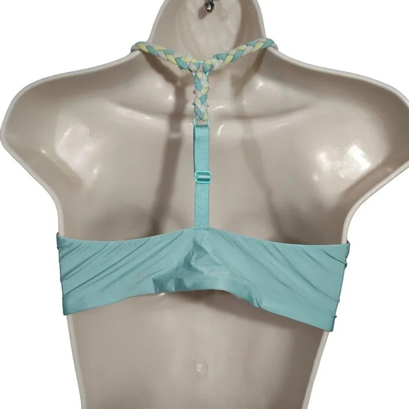 Victorias Secret Demi Bra Blue Women Size 36DD Underwire Lightly Lined Padded - Picture 3 of 8